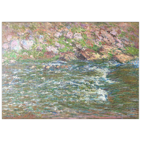 puzzleplate Rapids on the Petite Creuse at Fresselines (1889) by Claude Monet 500 Puzzle