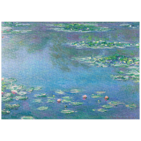 Darstellung des Puzzle-Motivs Water Lilies (1840-1926) by Claude Monet – Puzzleteile: 1000