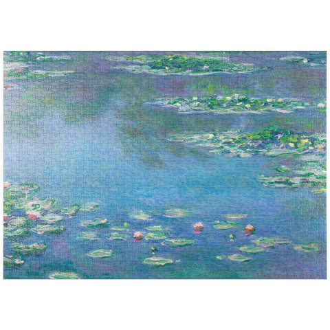 puzzleplate Water Lilies (1840–1926) by Claude Monet 1000 Puzzle