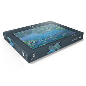 Alternative Darstellung des Puzzle-Motivs Water Lilies (1840-1926) by Claude Monet – Puzzleteile: 100