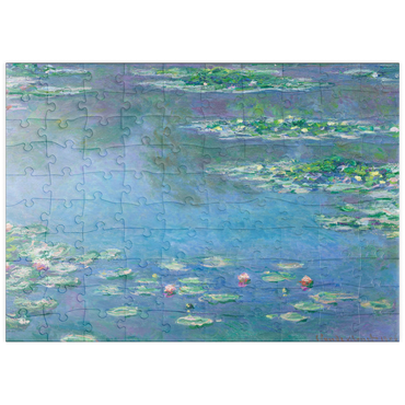 puzzleplate Water Lilies (1840–1926) by Claude Monet 100 Puzzle