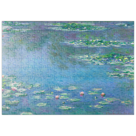 Darstellung des Puzzle-Motivs Water Lilies (1840-1926) by Claude Monet – Puzzleteile: 200
