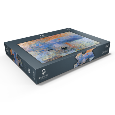 Claude Monet's Impression, Sunrise (1872) 1000 Puzzle Schachtel Ansicht1