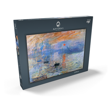 Claude Monet's Impression, Sunrise (1872) 200 Puzzle Schachtel Ansicht2