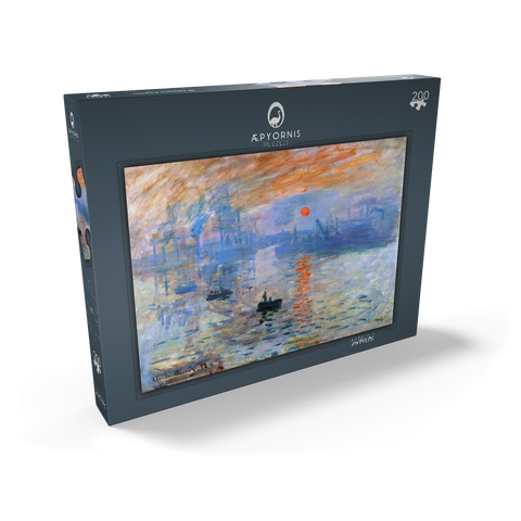Claude Monet's Impression, Sunrise (1872) 200 Puzzle Schachtel Ansicht2
