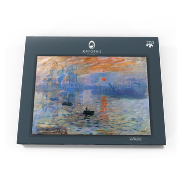 Claude Monet's Impression, Sunrise (1872) 200 Puzzle Schachtel Ansicht3