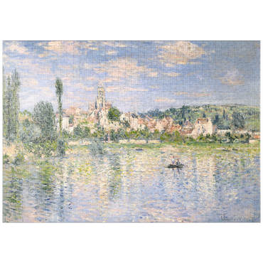 puzzleplate Vétheuil in Summer (1880) by Claude Monet 1000 Puzzle