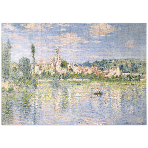 puzzleplate Vétheuil in Summer (1880) by Claude Monet 1000 Puzzle