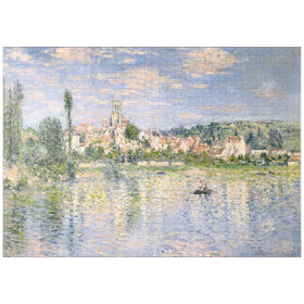 Darstellung des Puzzle Motivs Vétheuil in Summer (1880) by Claude Monet - Puzzleteile: 1000
