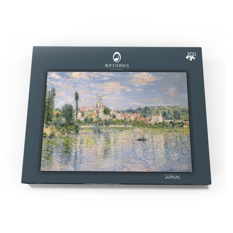 Vétheuil in Summer (1880) by Claude Monet 100 Puzzle Schachtel Ansicht3