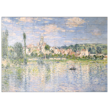 puzzleplate Vétheuil in Summer (1880) by Claude Monet 100 Puzzle