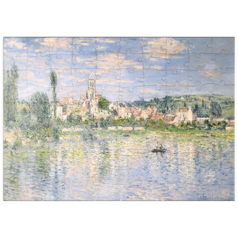 puzzleplate Vétheuil in Summer (1880) by Claude Monet 100 Puzzle