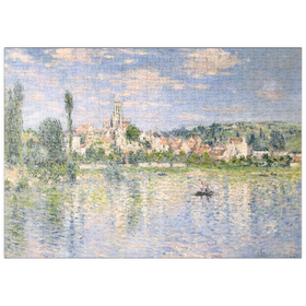 Darstellung des Puzzle Motivs Vétheuil in Summer (1880) by Claude Monet - Puzzleteile: 500