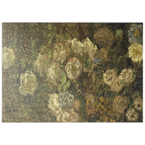 puzzleplate Bloemen (1860–1912) by Claude Monet 500 Puzzle