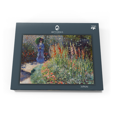 Claude Monet's Rounded Flower Bed (1876) 200 Puzzle Schachtel Ansicht3