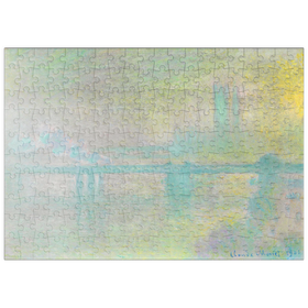 Darstellung des Puzzle-Motivs Charing Cross Bridge, London (1901) by Claude Monet – Puzzleteile: 200