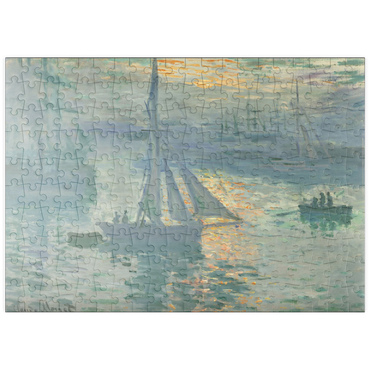 puzzleplate Sunrise (1873) by Claude Monet 200 Puzzle