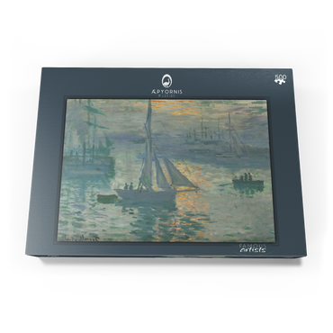 Sunrise (1873) by Claude Monet 500 Puzzle Schachtel Ansicht3