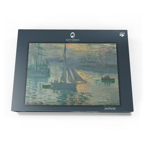 Sunrise (1873) by Claude Monet 500 Puzzle Schachtel Ansicht3