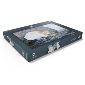 Alternative Darstellung des Puzzle-Motivs The Manneporte (Étretat) (1883) by Claude Monet – Puzzleteile: 200