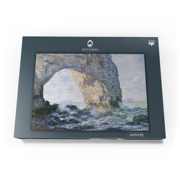 The Manneporte (Étretat) (1883) by Claude Monet 500 Puzzle Schachtel Ansicht3