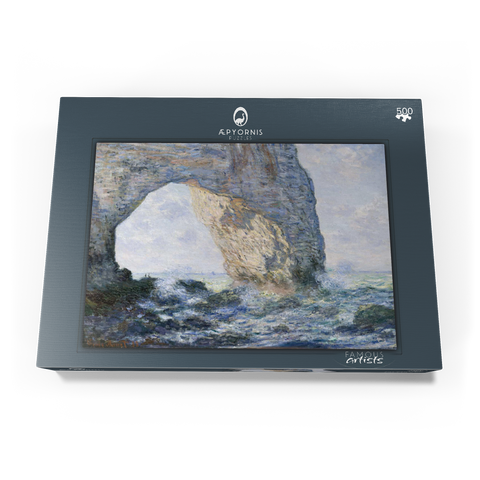 The Manneporte (Étretat) (1883) by Claude Monet 500 Puzzle Schachtel Ansicht3