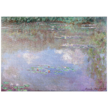 puzzleplate Claude Monet's The Water Lily Pond (Clouds) (1903) 1000 Puzzle