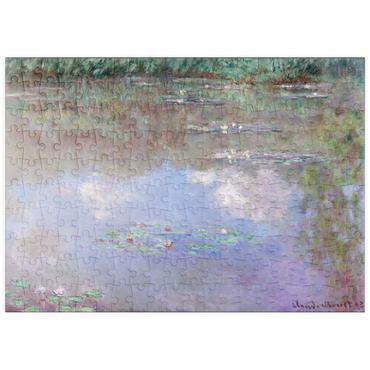 puzzleplate Claude Monet's The Water Lily Pond (Clouds) (1903) 200 Puzzle