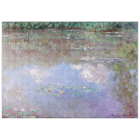 puzzleplate Claude Monet's The Water Lily Pond (Clouds) (1903) 200 Puzzle