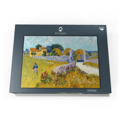 Farmhouse in Provence (1888) by Vincent van Gogh 1000 Puzzle Schachtel Ansicht3