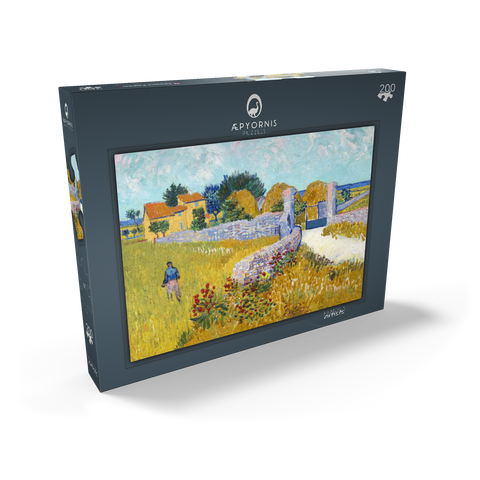 Farmhouse in Provence (1888) by Vincent van Gogh 200 Puzzle Schachtel Ansicht2