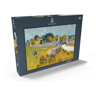 Farmhouse in Provence (1888) by Vincent van Gogh 500 Puzzle Schachtel Ansicht2