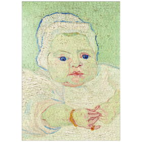 Darstellung des Puzzle-Motivs Roulin's Baby (1888) by Vincent van Gogh – Puzzleteile: 1000