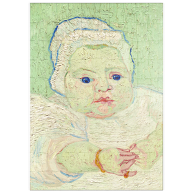 Darstellung des Puzzle Motivs Roulin's Baby (1888) by Vincent van Gogh - Puzzleteile: 100