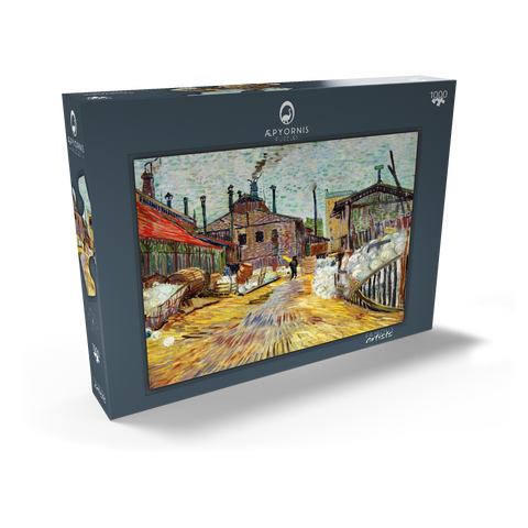 The Factory (1887) by Vincent van Gogh 1000 Puzzle Schachtel Ansicht2