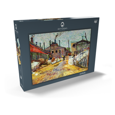 The Factory (1887) by Vincent van Gogh 500 Puzzle Schachtel Ansicht2