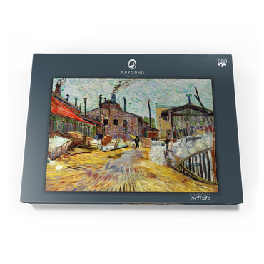 The Factory (1887) by Vincent van Gogh 500 Puzzle Schachtel Ansicht3