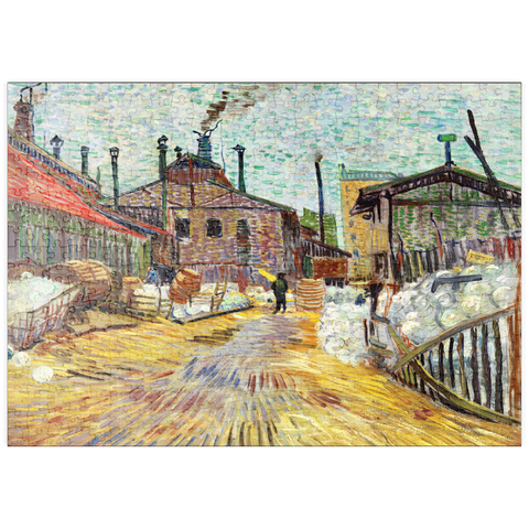 puzzleplate The Factory (1887) by Vincent van Gogh 500 Puzzle