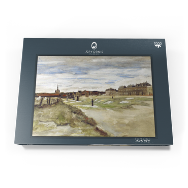 Bleaching Ground at Scheveningen (1882) by Vincent van Gogh 1000 Puzzle Schachtel Ansicht3