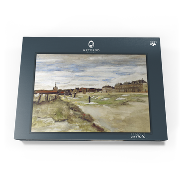Bleaching Ground at Scheveningen (1882) by Vincent van Gogh 500 Puzzle Schachtel Ansicht3