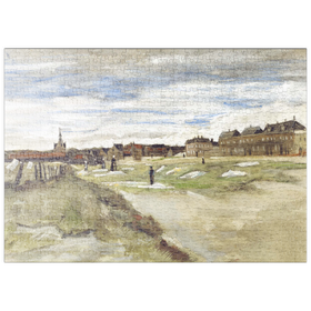 Darstellung des Puzzle Motivs Bleaching Ground at Scheveningen (1882) by Vincent van Gogh - Puzzleteile: 500