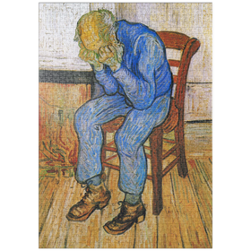 Darstellung des Puzzle-Motivs Vincent van Gogh's At Eternity's Gate (1890) – Puzzleteile: 1000