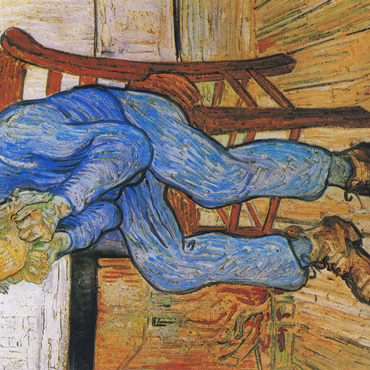 Vincent van Gogh's At Eternity's Gate (1890) 1000 Puzzle 3D Modell