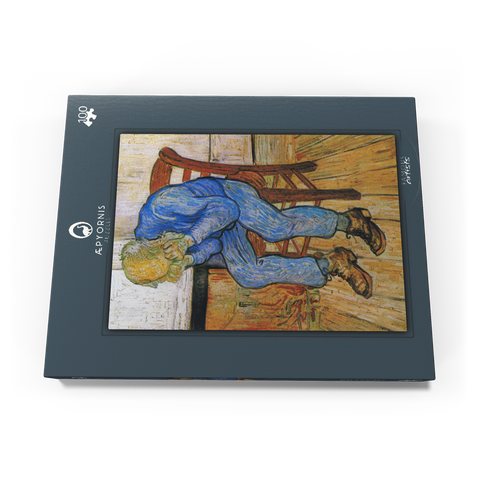 Vincent van Gogh's At Eternity's Gate (1890) 100 Puzzle Schachtel Ansicht3