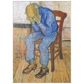 Darstellung des Puzzle Motivs Vincent van Gogh's At Eternity's Gate (1890) - Puzzleteile: 200