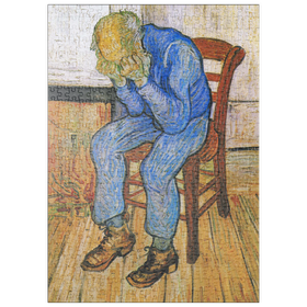Darstellung des Puzzle Motivs Vincent van Gogh's At Eternity's Gate (1890) - Puzzleteile: 500