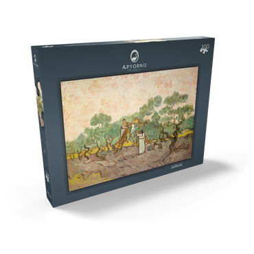 Women Picking Olives (1889) by Vincent van Gogh 100 Puzzle Schachtel Ansicht2