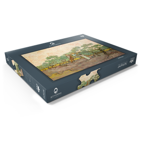 Alternative Darstellung des Puzzle-Motivs Women Picking Olives (1889) by Vincent van Gogh – Puzzleteile: 200