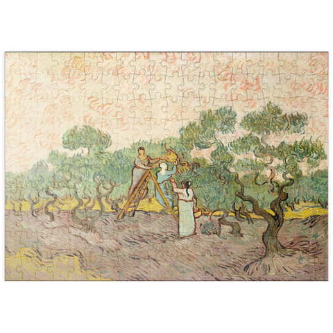 puzzleplate Women Picking Olives (1889) by Vincent van Gogh 200 Puzzle