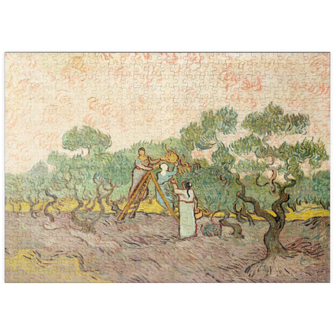 puzzleplate Women Picking Olives (1889) by Vincent van Gogh 500 Puzzle